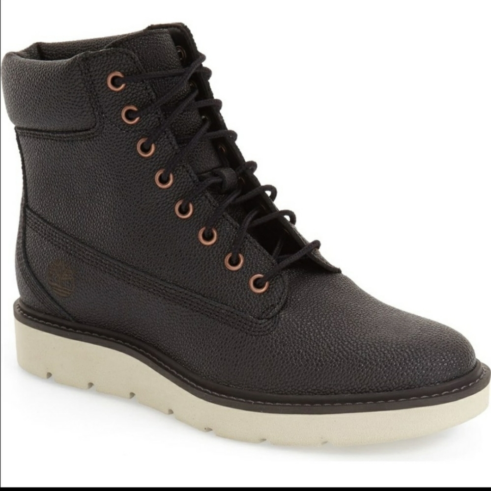Timberland Black Combat Boots